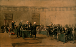 Signing of the Declaration of Independence July 4, 1776