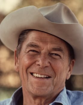 Ronald Reagan at his ranch