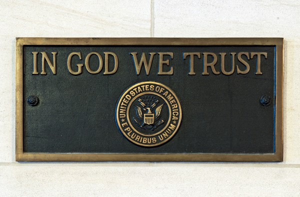 In God We Trust America's national motto