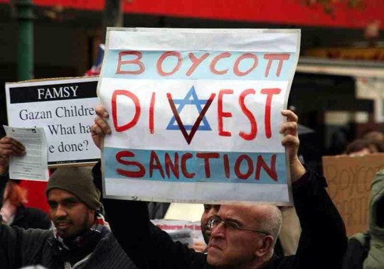 Boycott Divest Sanction BDS