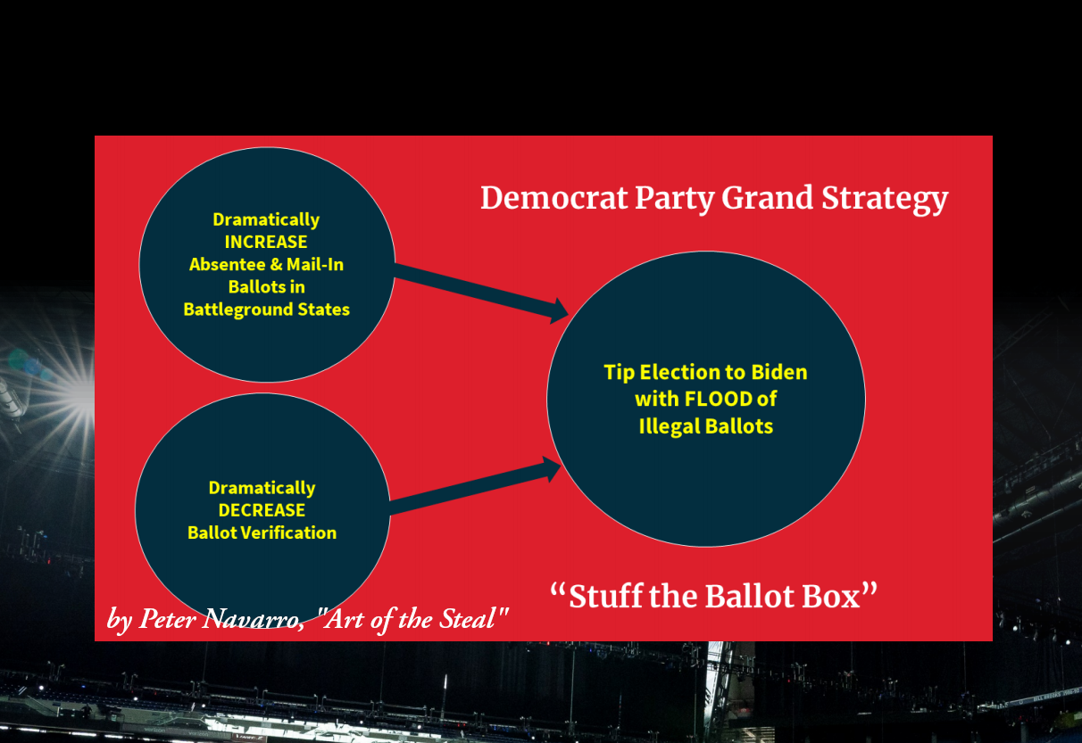 Stuff the Ballot Box Strategy Peter Navarro Art of the Steal