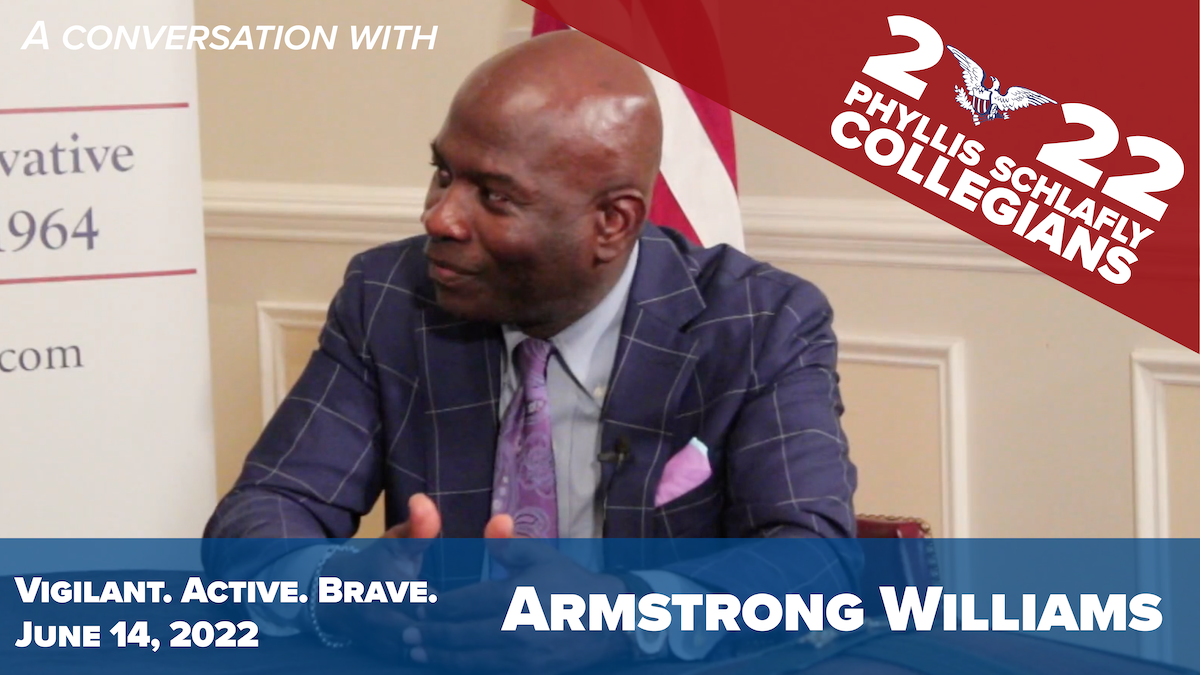 Armstrong Williams | Phyllis Schlafly Collegians 2022
