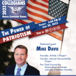Davis - Collegians 2023 Speaker Template